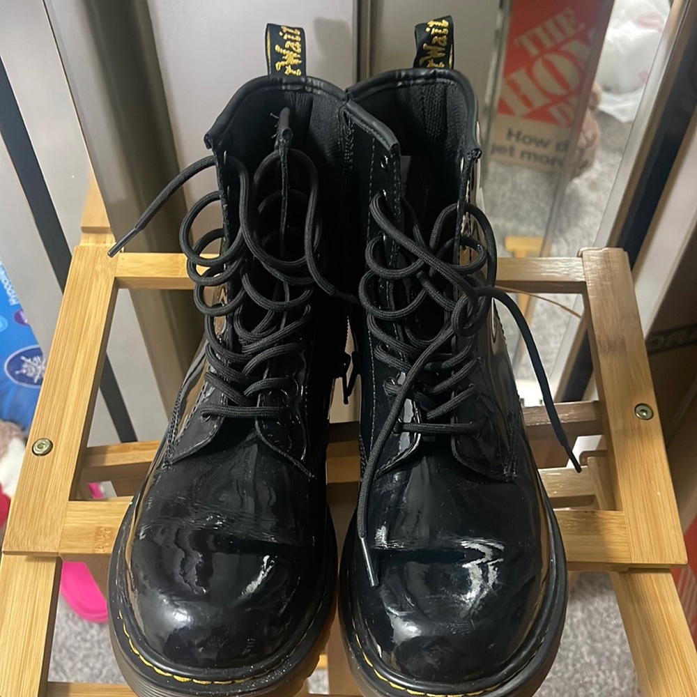 Black Patent Leather Dr. Martens